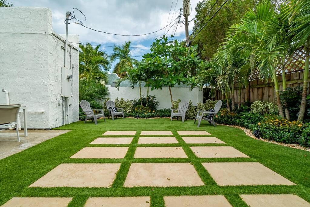 Garden Oasis In Flamingo Park Apartment เวสต์ปาล์มบีช ภายนอก รูปภาพ
