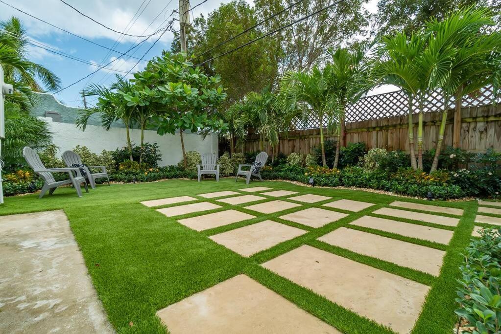 Garden Oasis In Flamingo Park Apartment เวสต์ปาล์มบีช ภายนอก รูปภาพ
